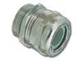 Nickel Plated Brass Strain Relief  Fitting - Elongated Thread, Explosive Proof